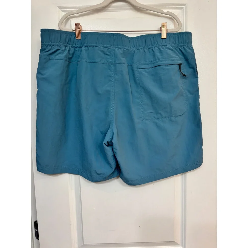 The North Face Mens XXL Blue Class V FlashDry Water Shorts Swim Trunks Hiking